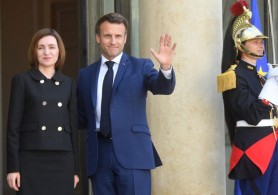 LIVE // Ceremonia de întâmpinare a Președintelui Republicii Franceze, Emmanuel Macron, de către Maia Sandu